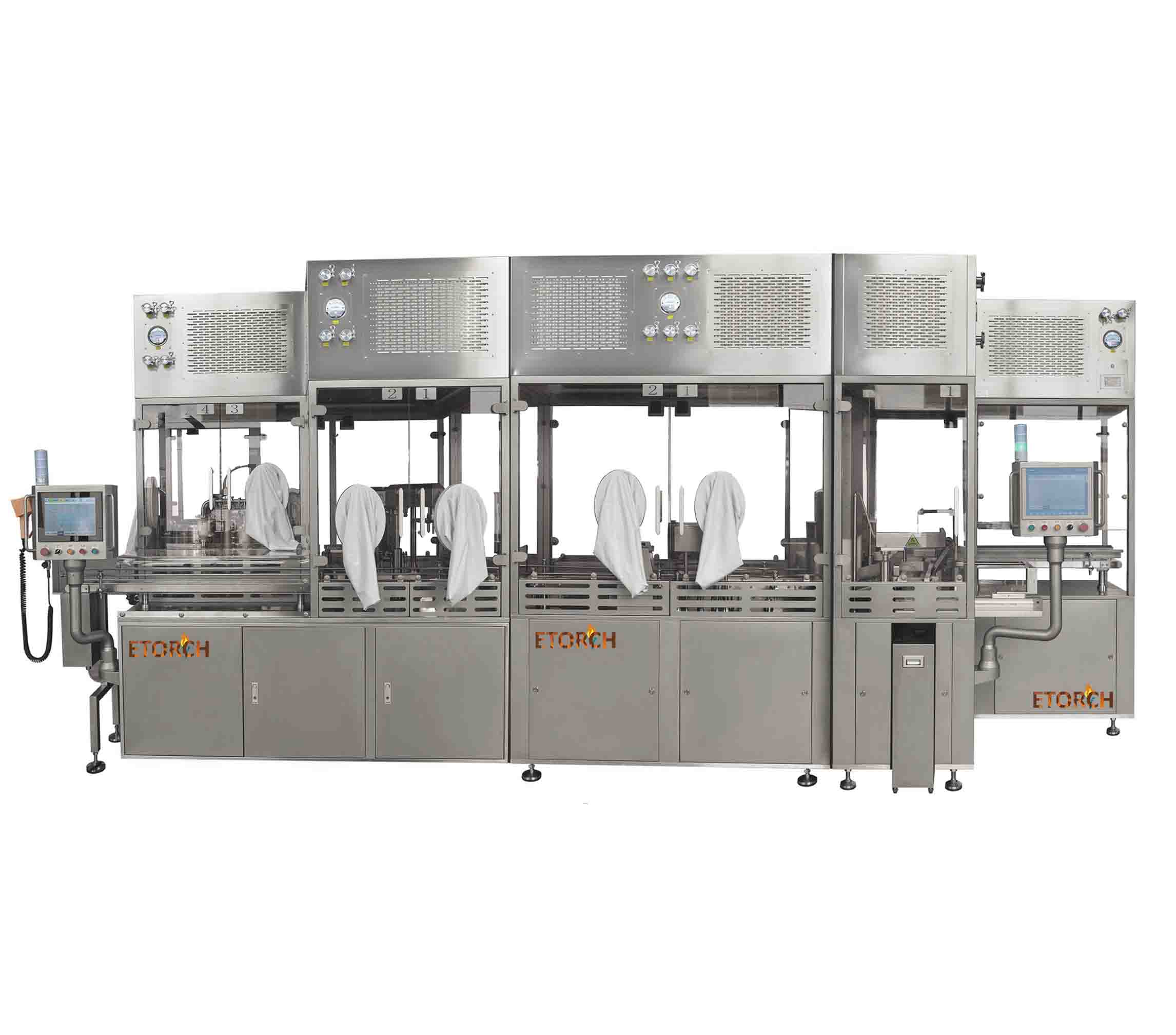 SHLV-5V Fully Automatic Vacuum Pre-filled Syringe Filling and Stoppering Machine