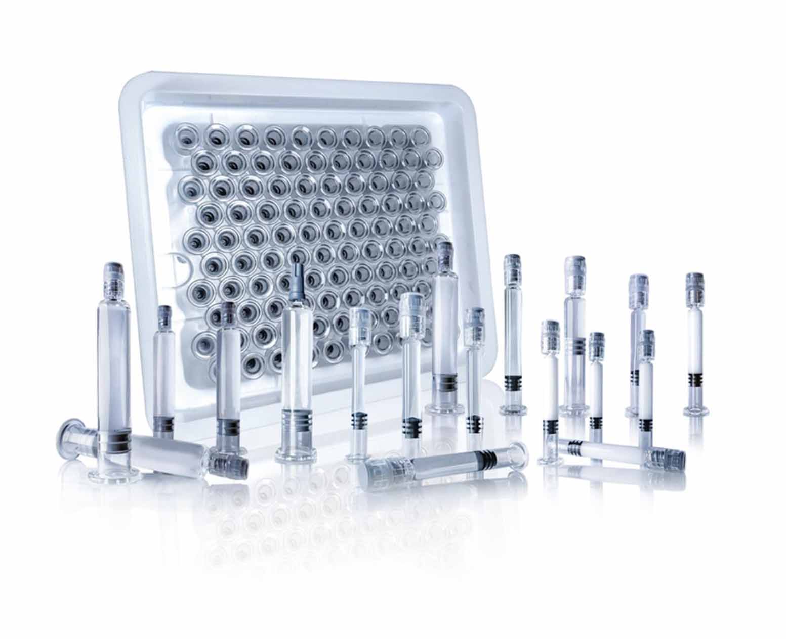 SHLV-5V Fully Automatic Vacuum Pre-filled Syringe Filling and Stoppering Machine