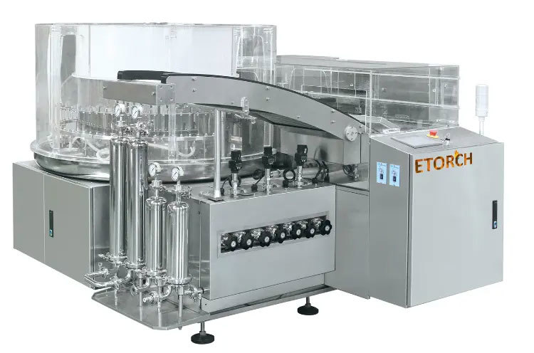 Linha de Envase de Frascos